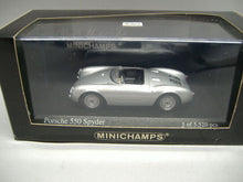 Laden Sie das Bild in den Galerie-Viewer, Minichamps 066030 Porsche 550 Spyder 1:43 Neu &amp; OVP