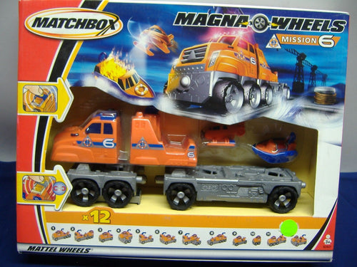 Mattel Wheels B2427 Matchbox Magna Wheels Mission 6 NEU & OVP