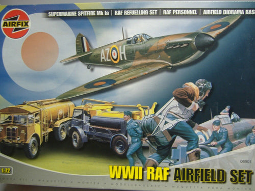 Airfix 06901 WWII RAF Airfield Set 1:72 Diorama Skill 2 neu & Ovp
