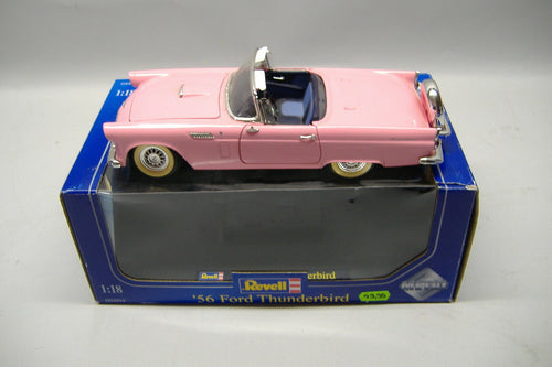 Revell 08804 Metall Standmodell '56 Ford Thunderbird rosa 1:18 NEU OVP