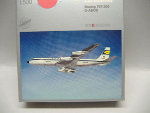 Herpa 512831 Boeing 707-300 "D-Abos" 1:500 Neu & OVP